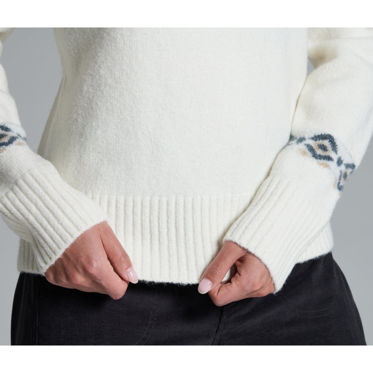 Kuhl Womens Alpina Sweater - Alpine White