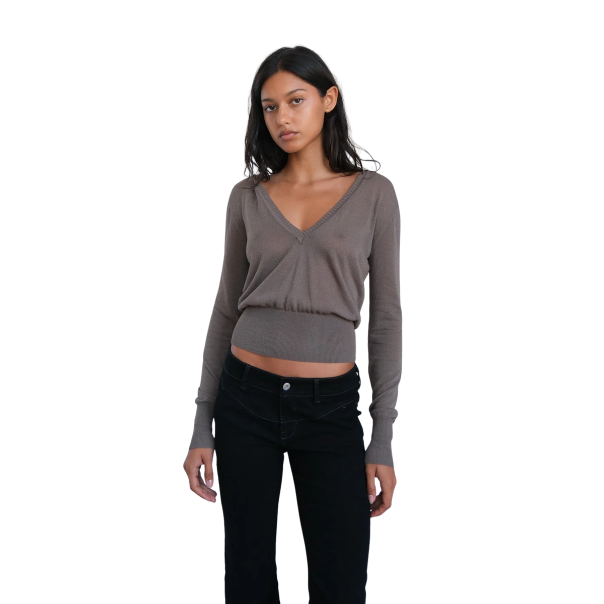 Geel Womens  Amanda Top-Ash