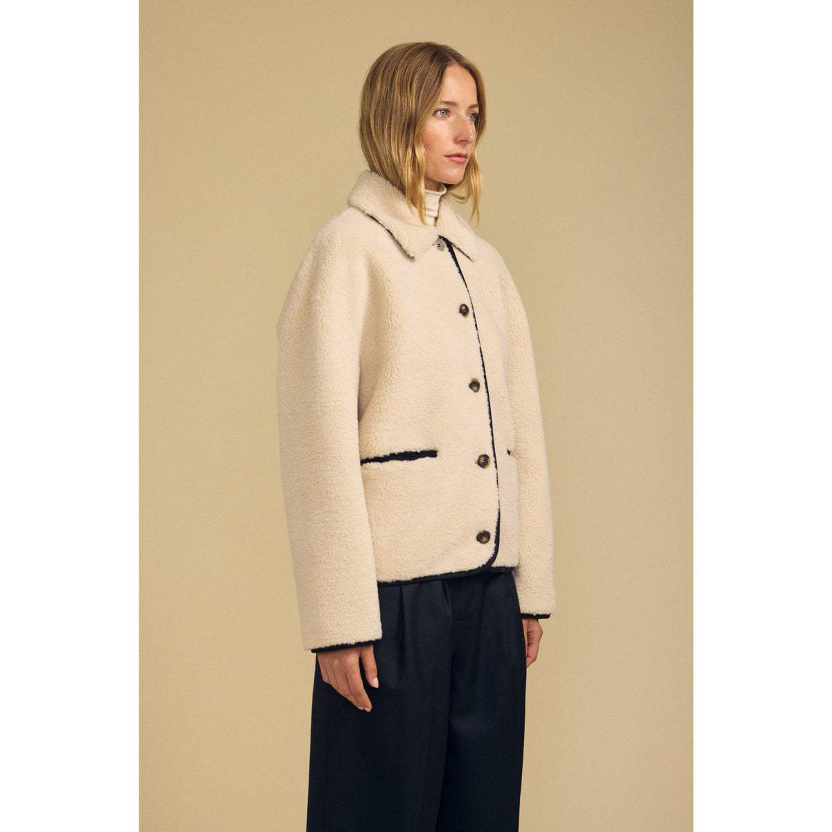 Velvet Womens Anika Cardigan - Cream