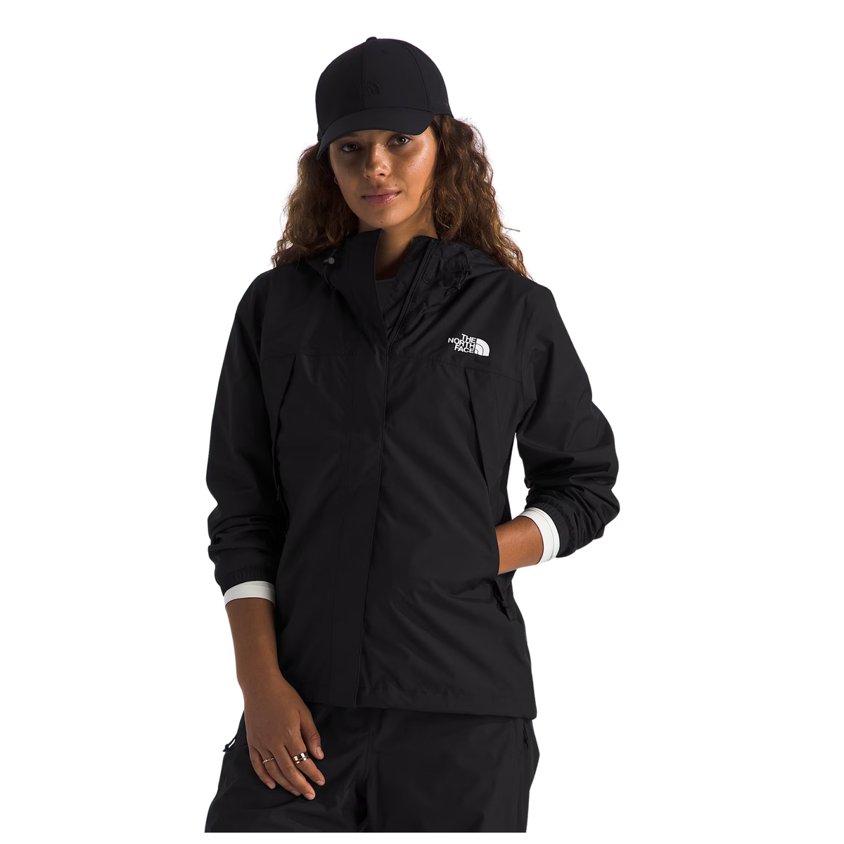 The North Face Womens Antora Rain ParkaWomens Antora Rain Parka-TNF Black
