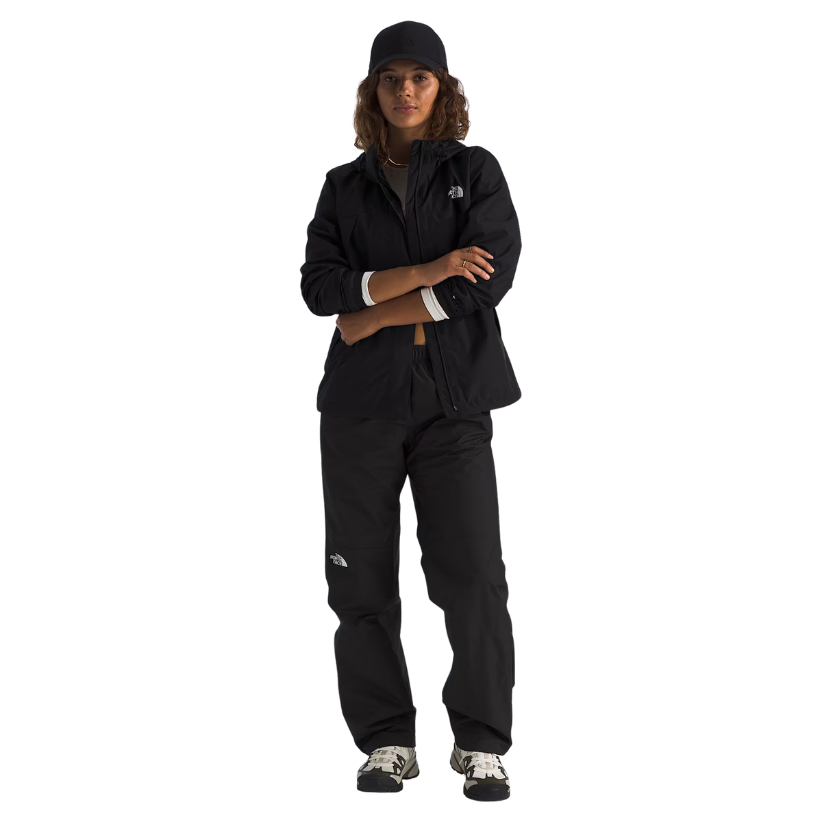 The North Face Womens Antora Rain ParkaWomens Antora Rain Parka-TNF Black