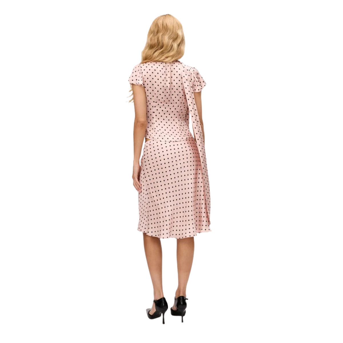 Guizio Womens Ara Top-Pink Micro Dot