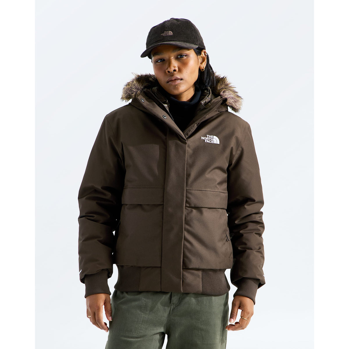 The North Face Womens Arctic Bomber - NMF_Dark Chestnut