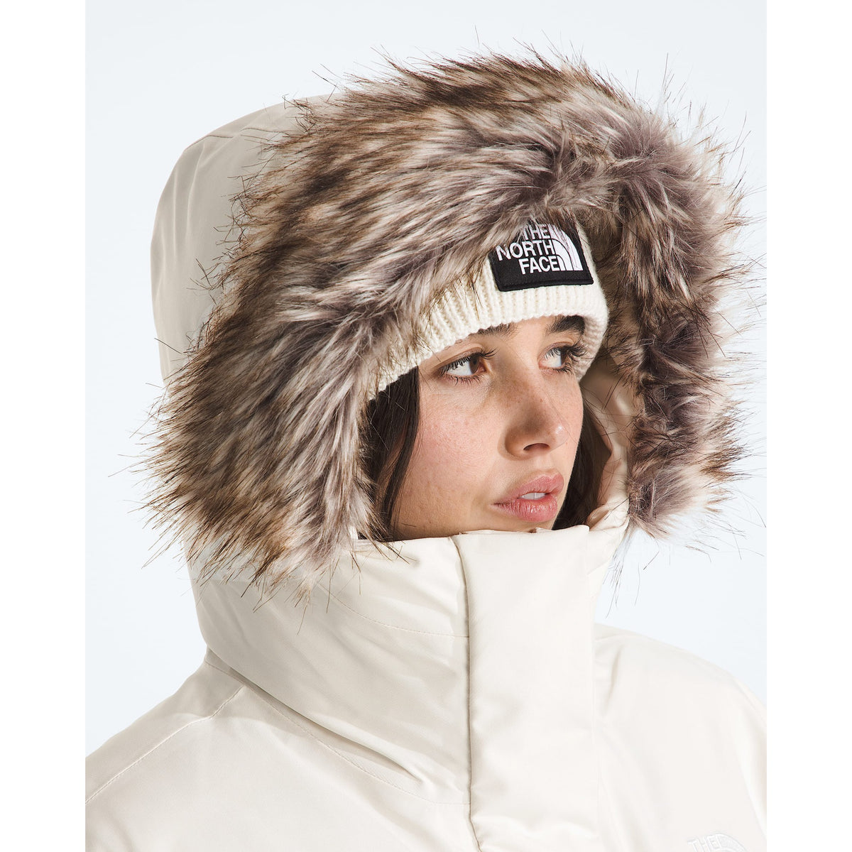 The North Face Womens Arctic Bomber - White Dune