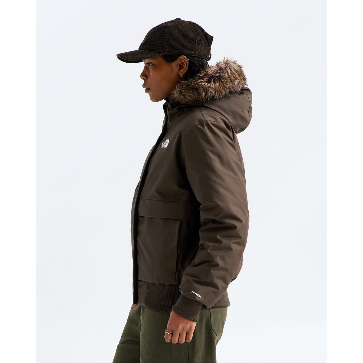 The North Face Womens Arctic Bomber - Dark Chestnut