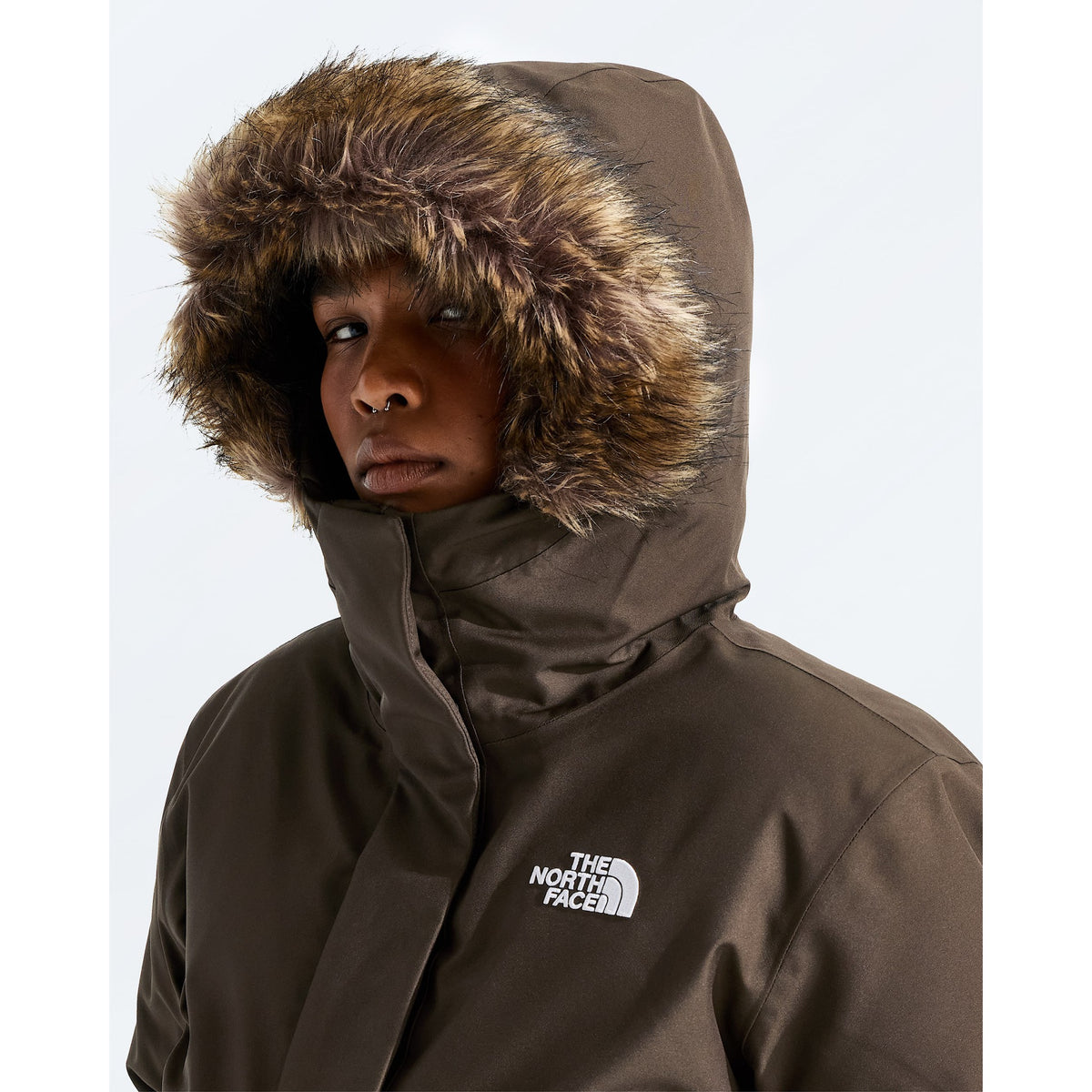 The North Face Womens Arctic Bomber - Dark Chestnut