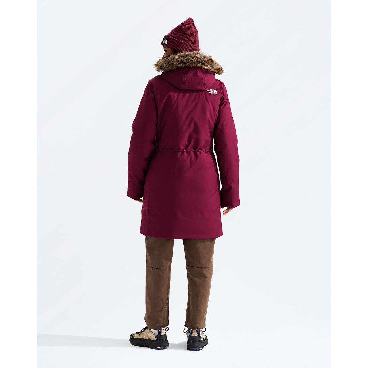 The North Face Womens Arctic Parka F25 - MVO_Burgundy Crush