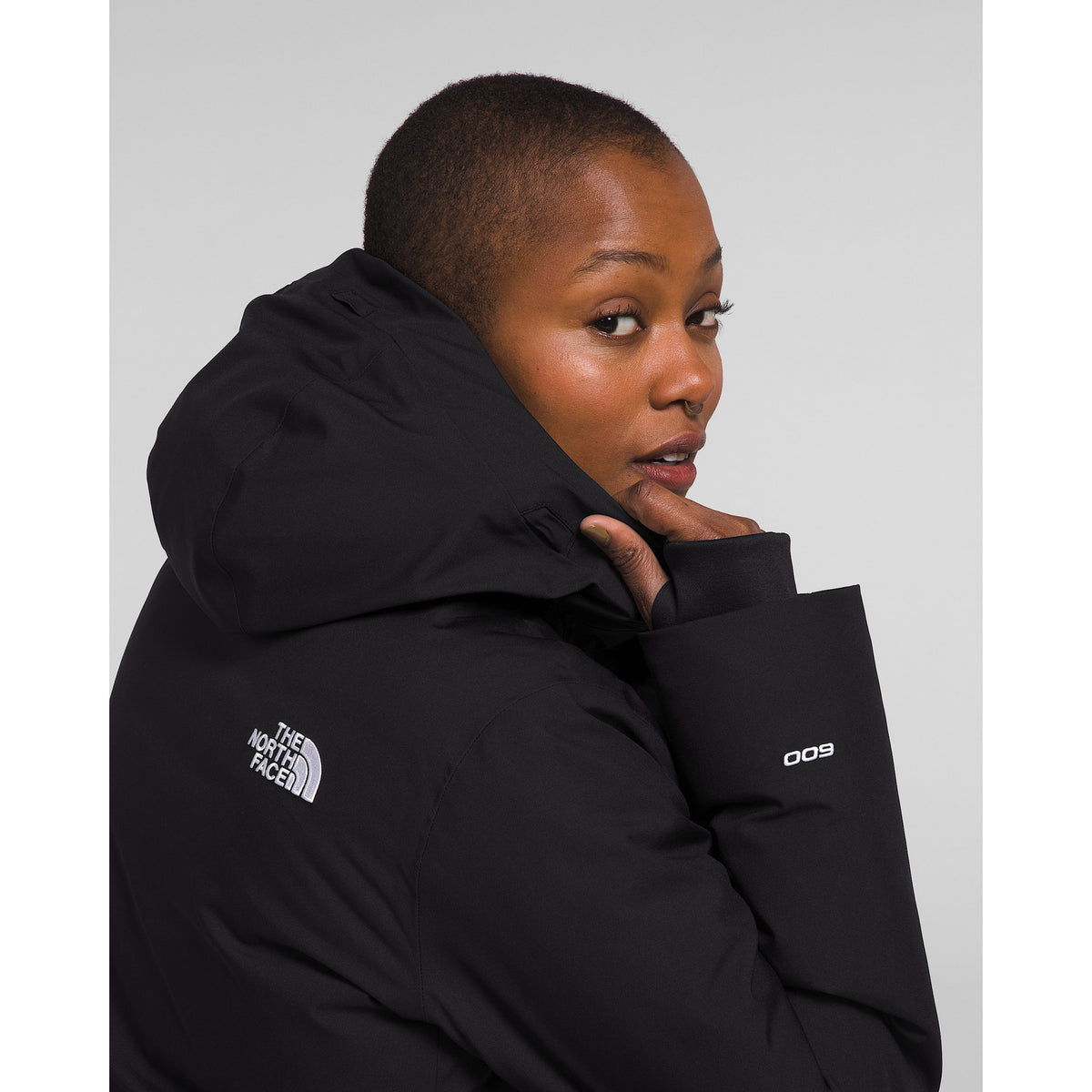 The North Face Womens Arctic Parka F25 - TNF Black-NPF