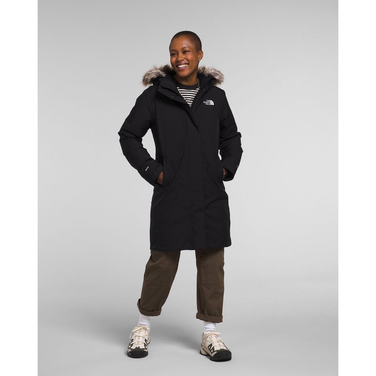 The North Face Womens Arctic Parka F25 - 4H0_TNF Black-NPF