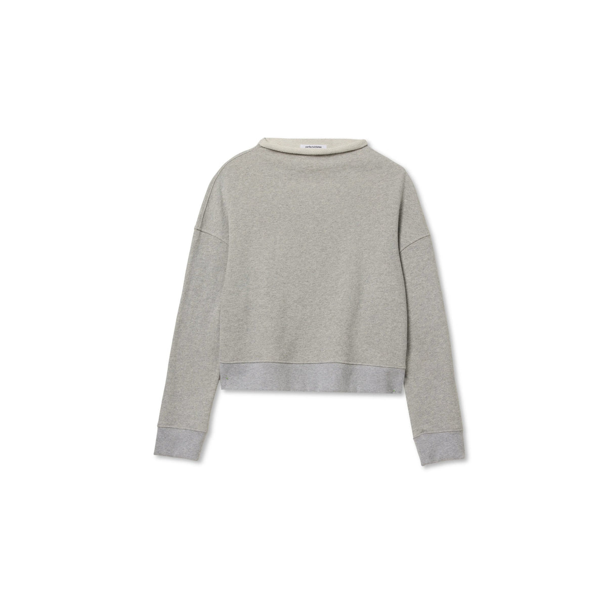 Perfect White Tee Womens Arden Sweatshirt - Heather Grey