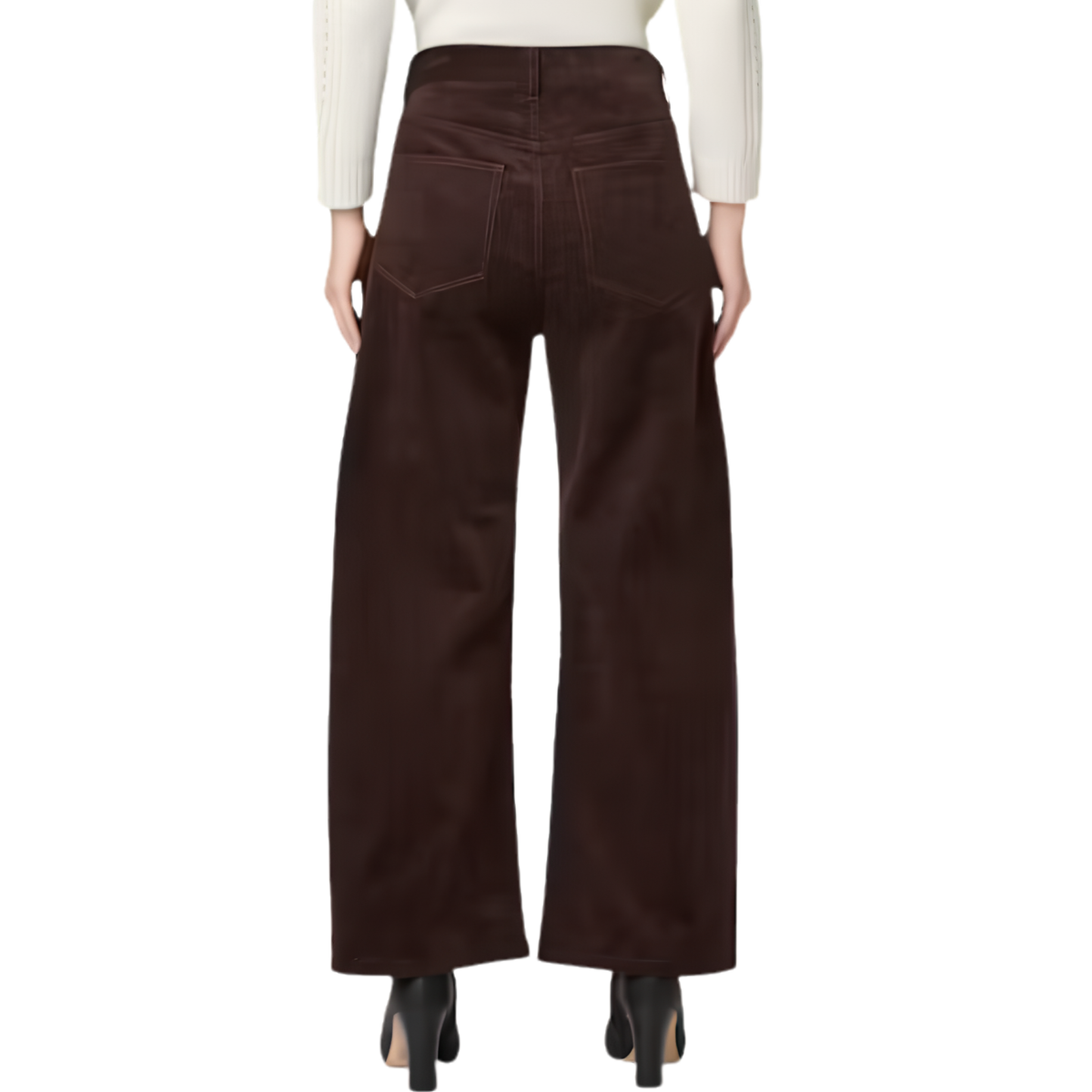 Paige Premium Denim Womens Arellia Ankle Jeans-Marula Brown