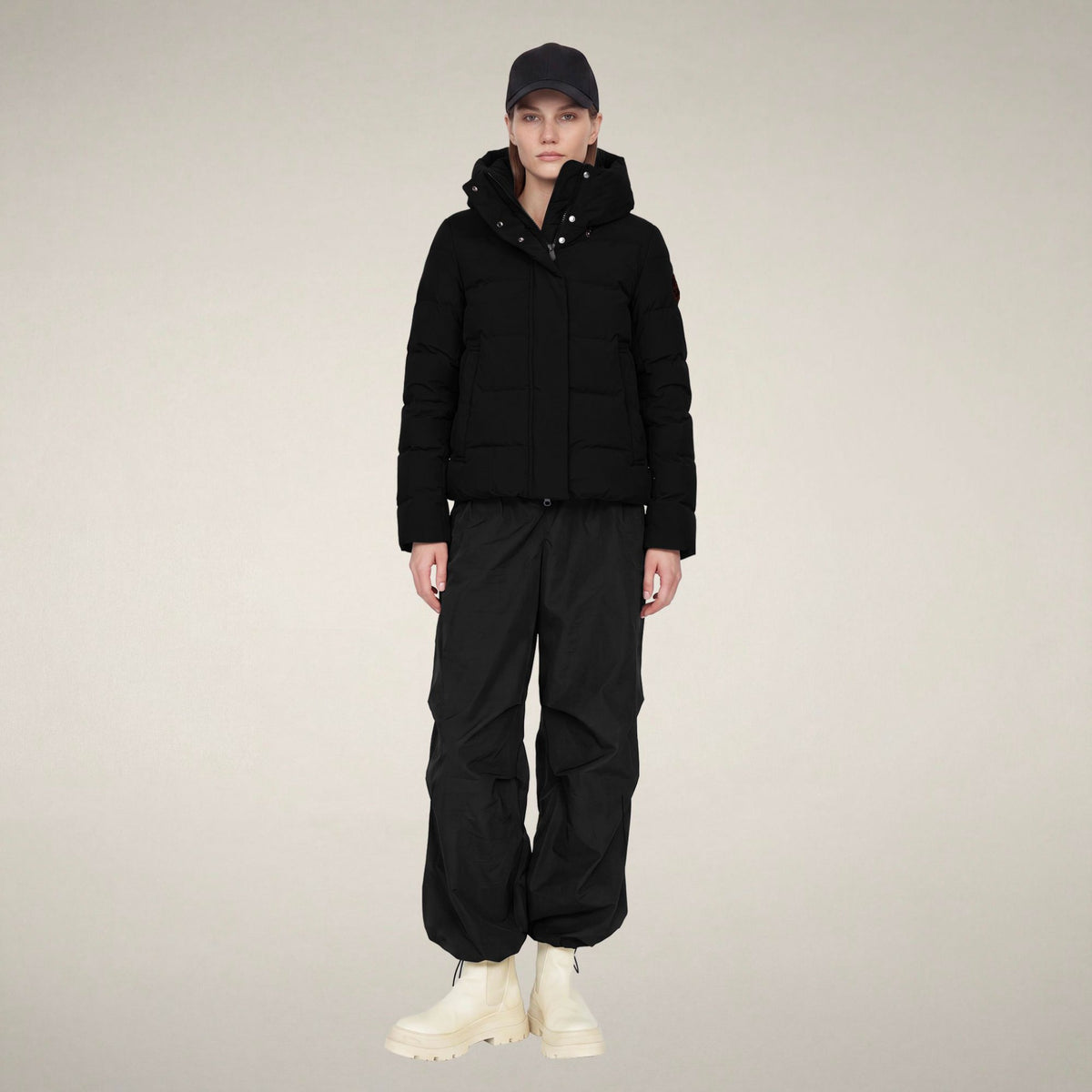 Save The Duck Womens Arena Jacket LEAF23 - Black