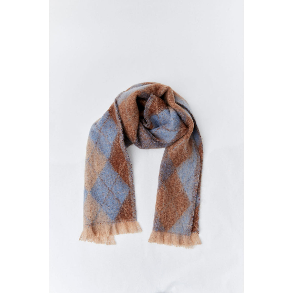 Hat Attack Womens Argyle Scarf F26