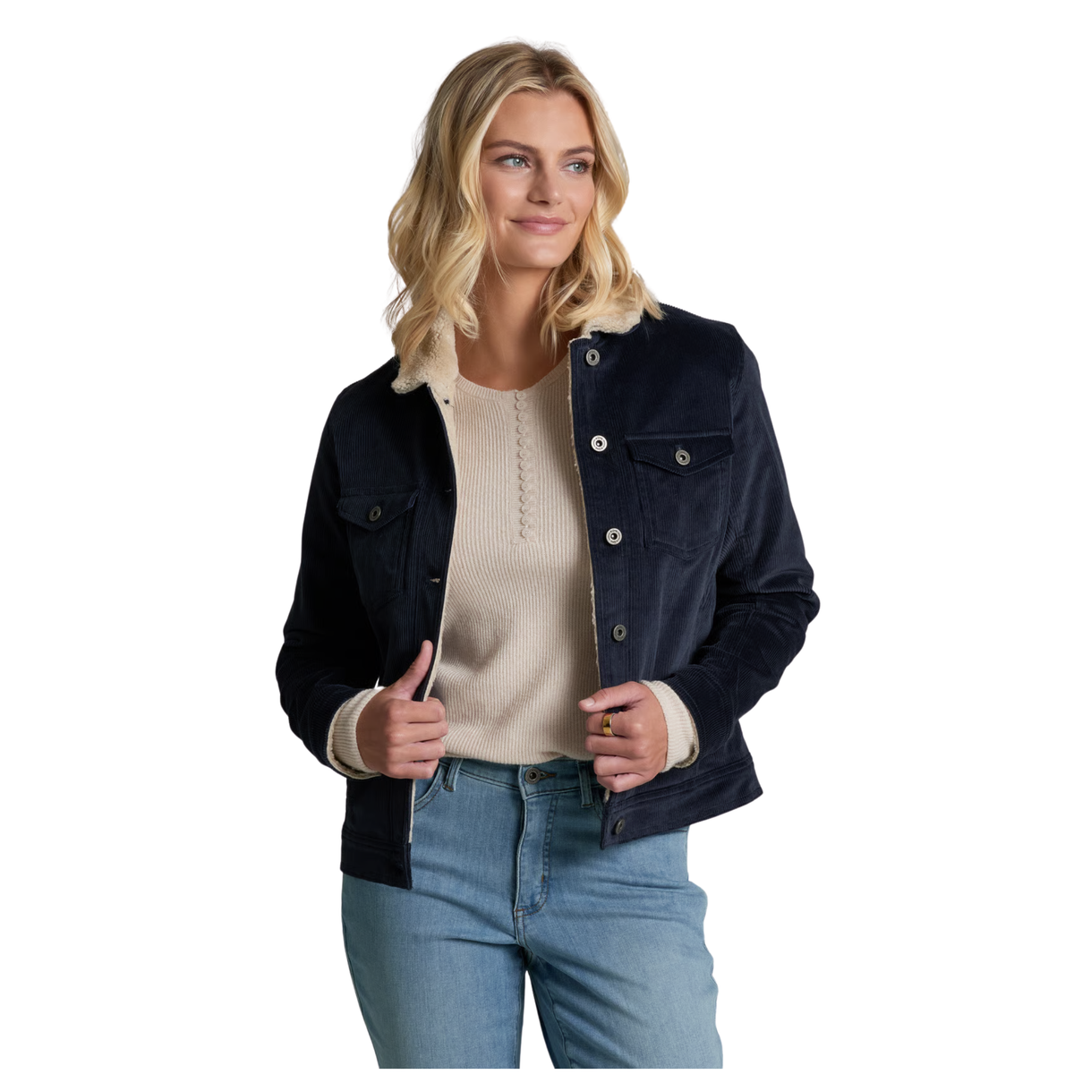 Kuhl Womens Astrid Lined Jacket-Dark Twilight