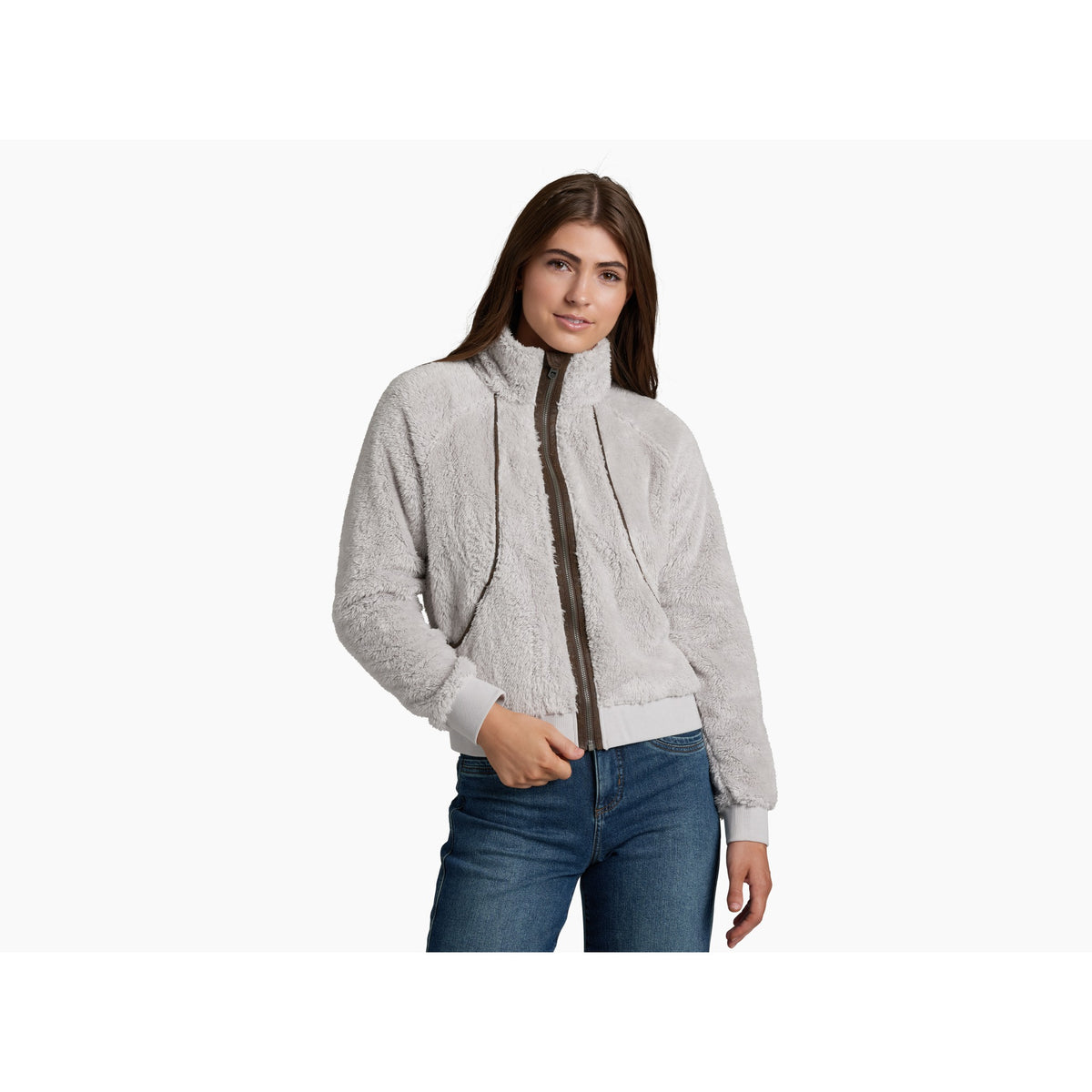 Kuhl Womens Avina Flight Jacket - Stone