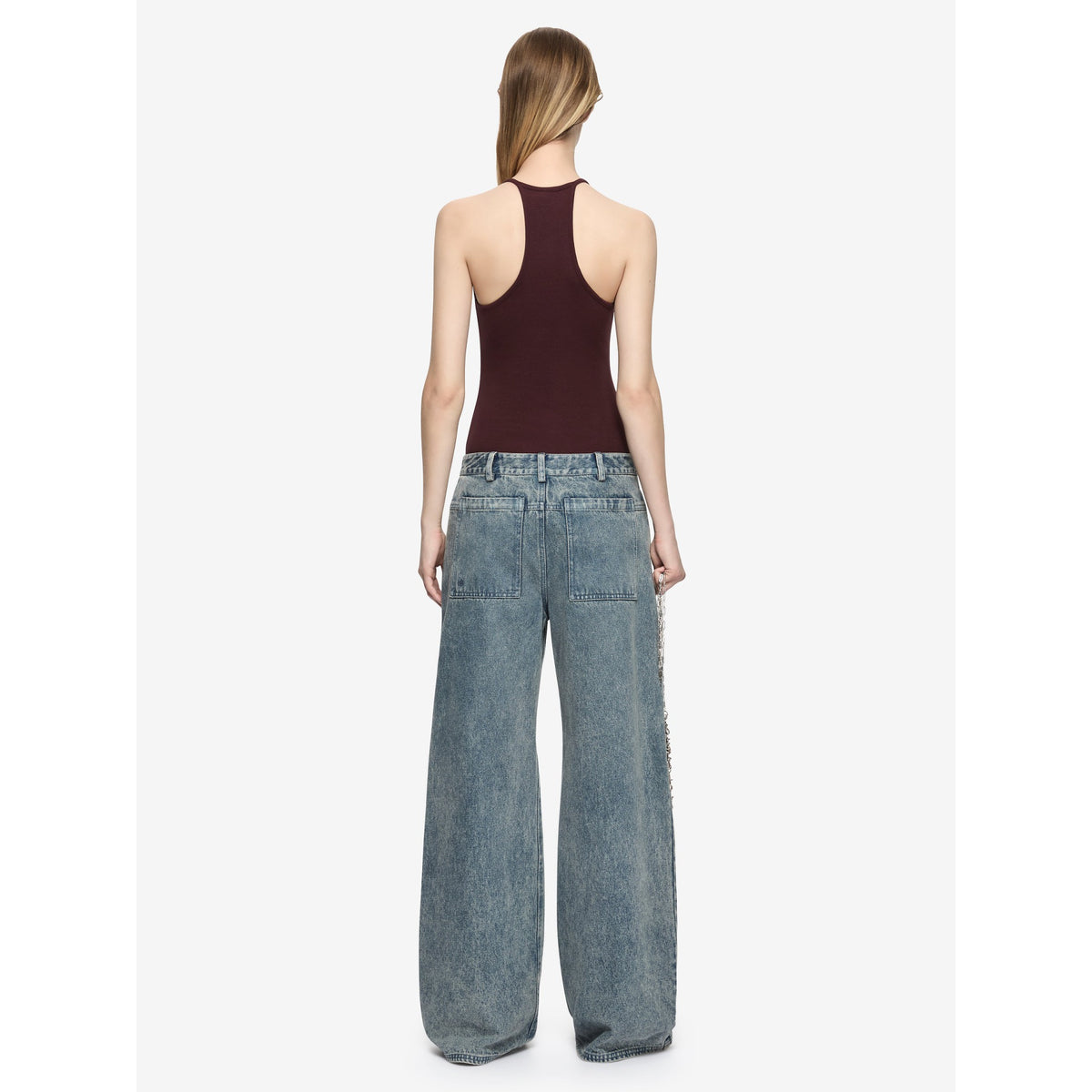 Bec And Bridge Womens Azuri Racer Back Top - Aubergine