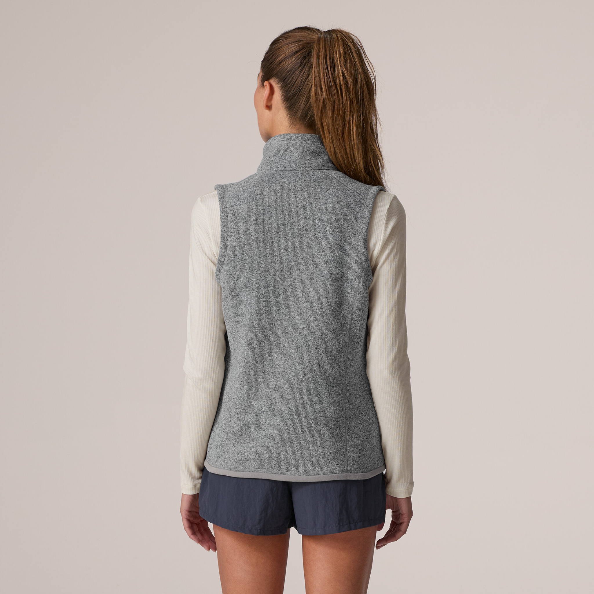 Patagonia Womens Better Sweater Vest- Birch White
