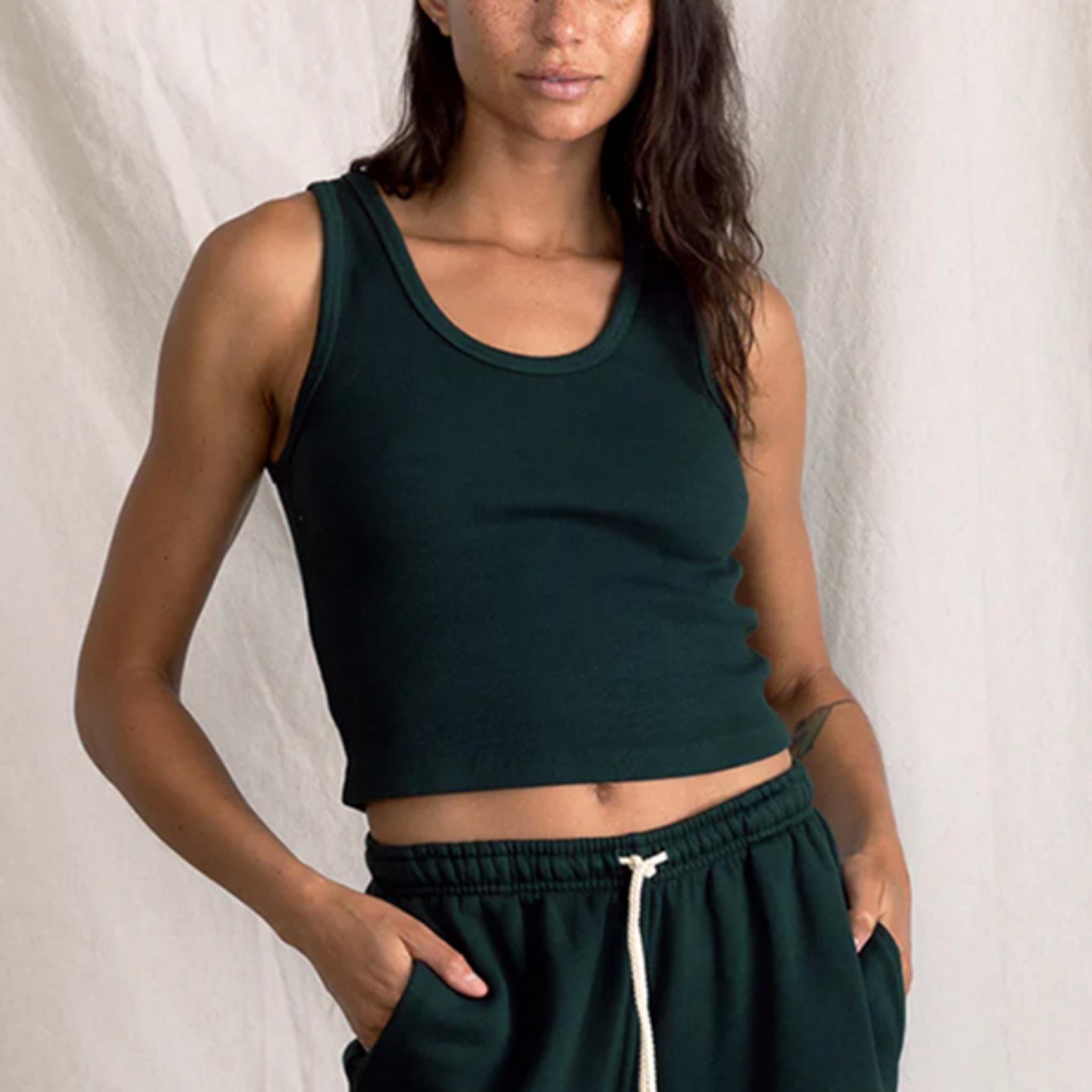Perfect White Tee Womens Blondie Tank-Pine