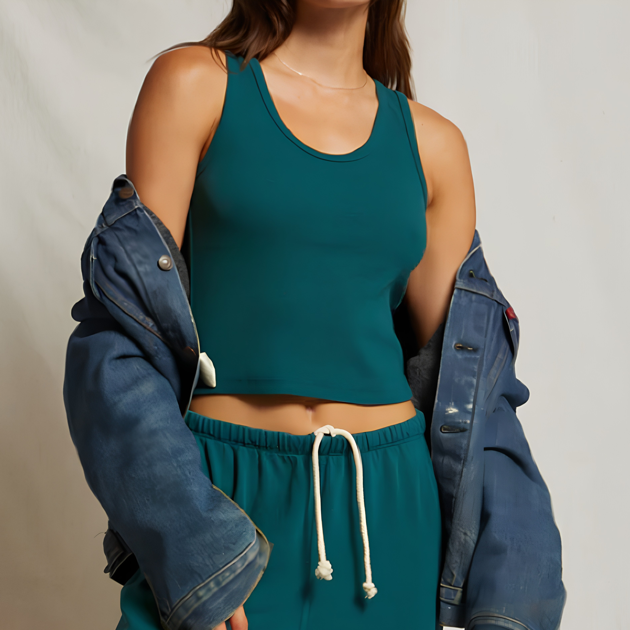 Perfect White Tee Womens Blondie Tank-Emerald