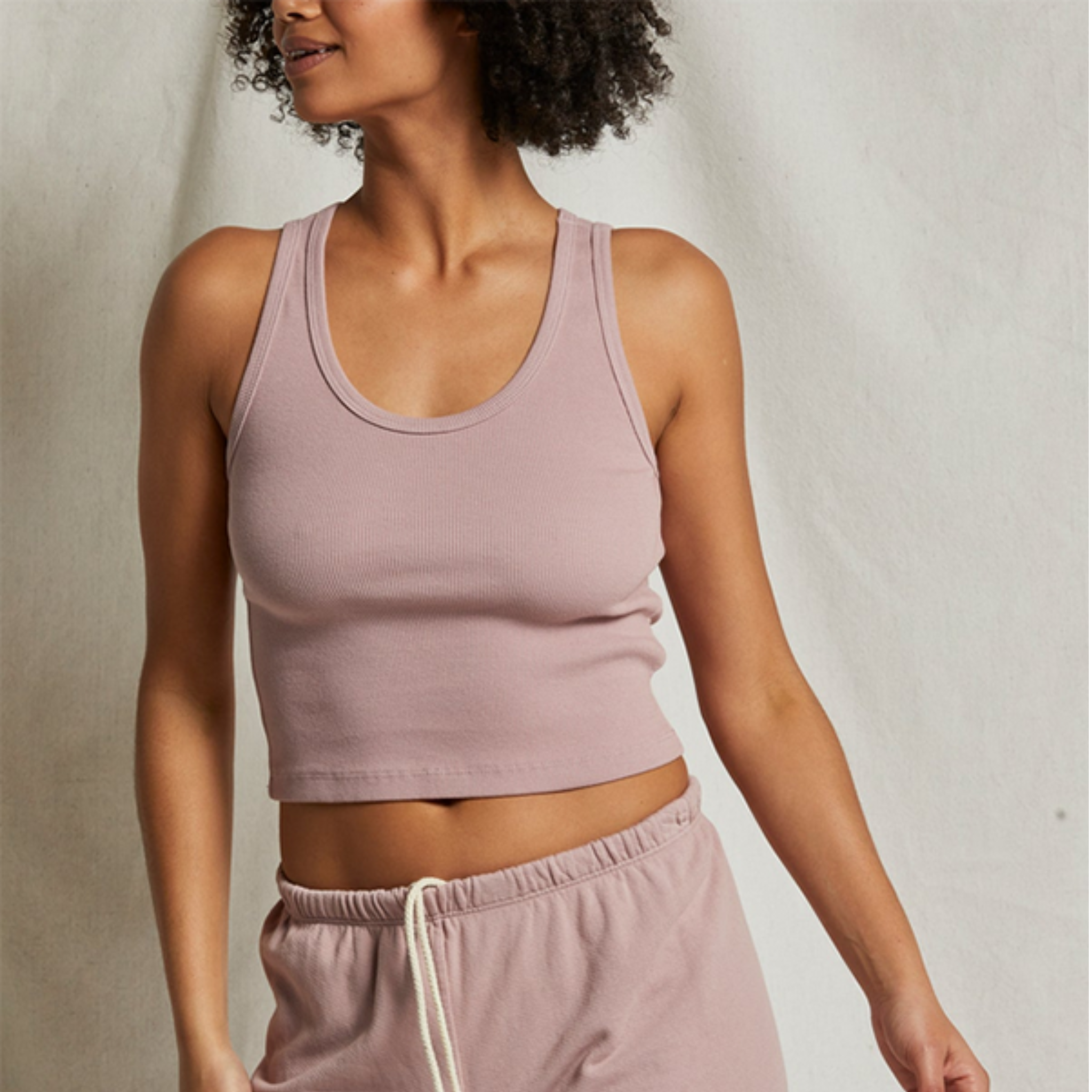 Perfect White Tee Womens Blondie Tank-Mauve