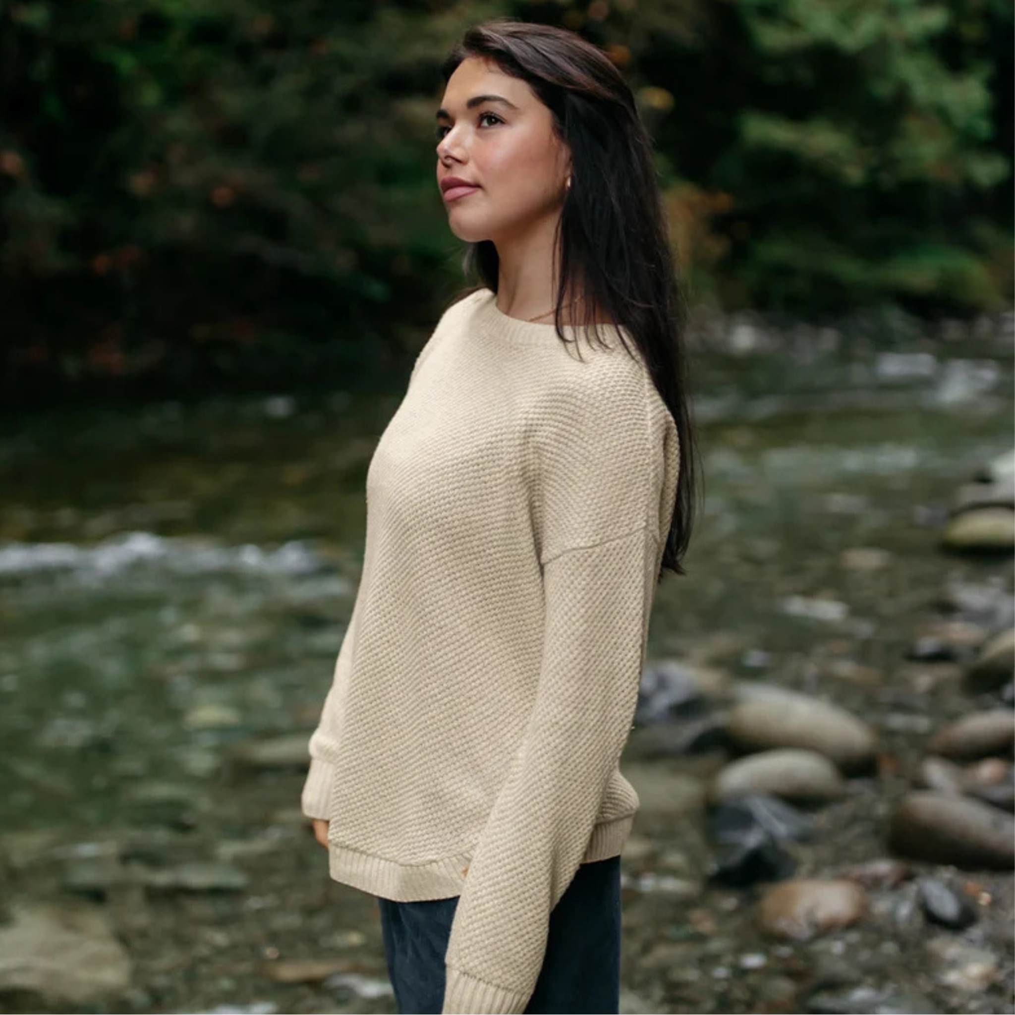 Tentree Womens Broughton Sweater-5581_Warm Oak Heather