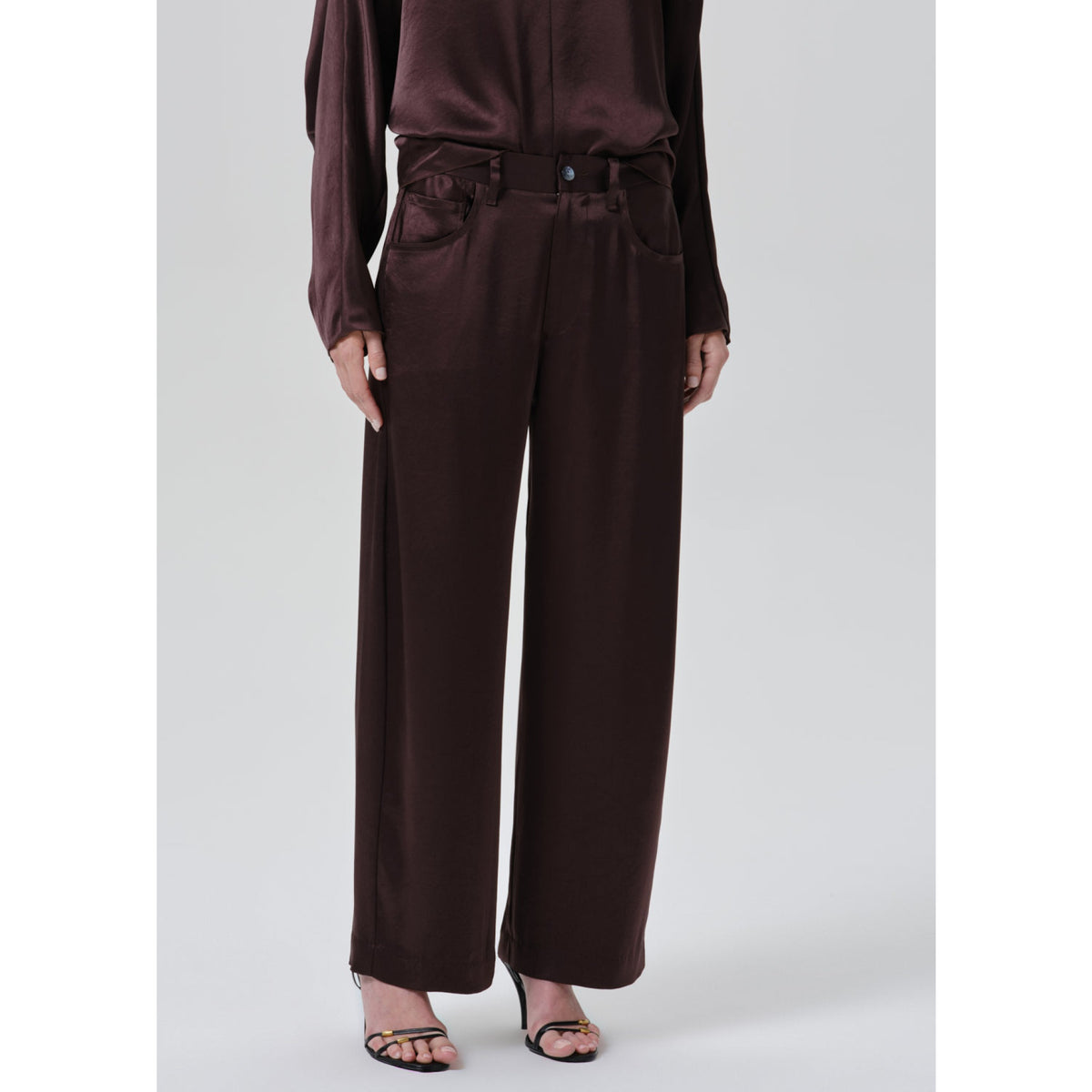 Citizens Of Humanity Womens Brynn Trouser in Espresso