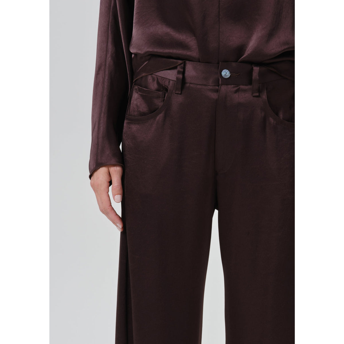 Citizens Of Humanity Womens Brynn Trouser in Espresso
