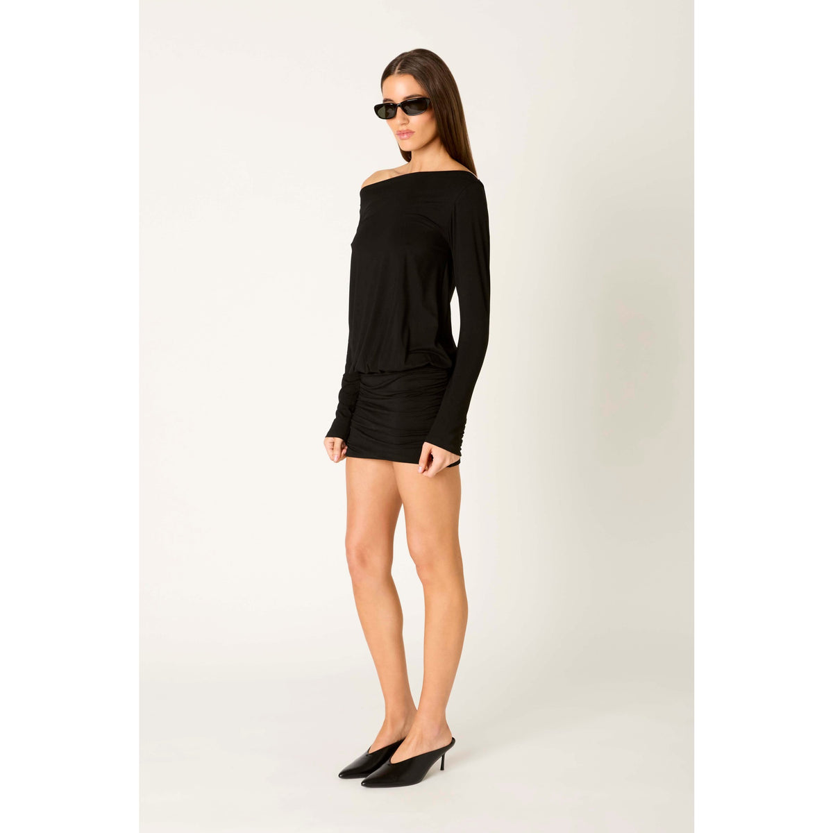 Nia Womens Burgos Dress - Black