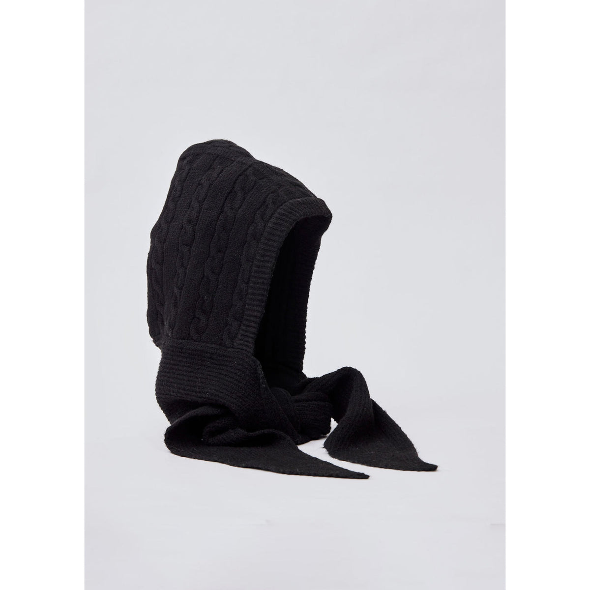 Hat Attack Womens Cable Hooded Scarf