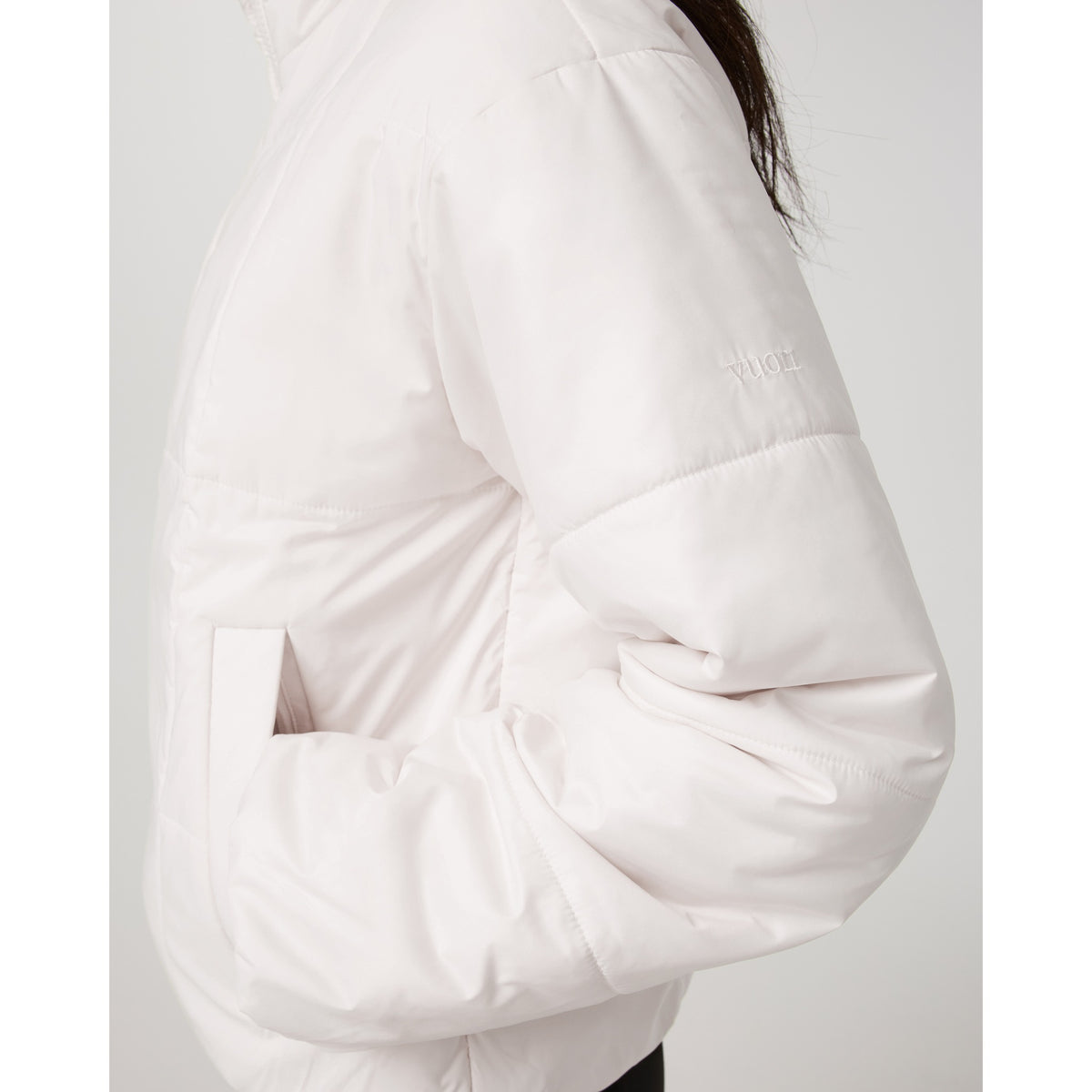 Vuori Womens Canyon Insulated Sporty Jacket - Marshmallow