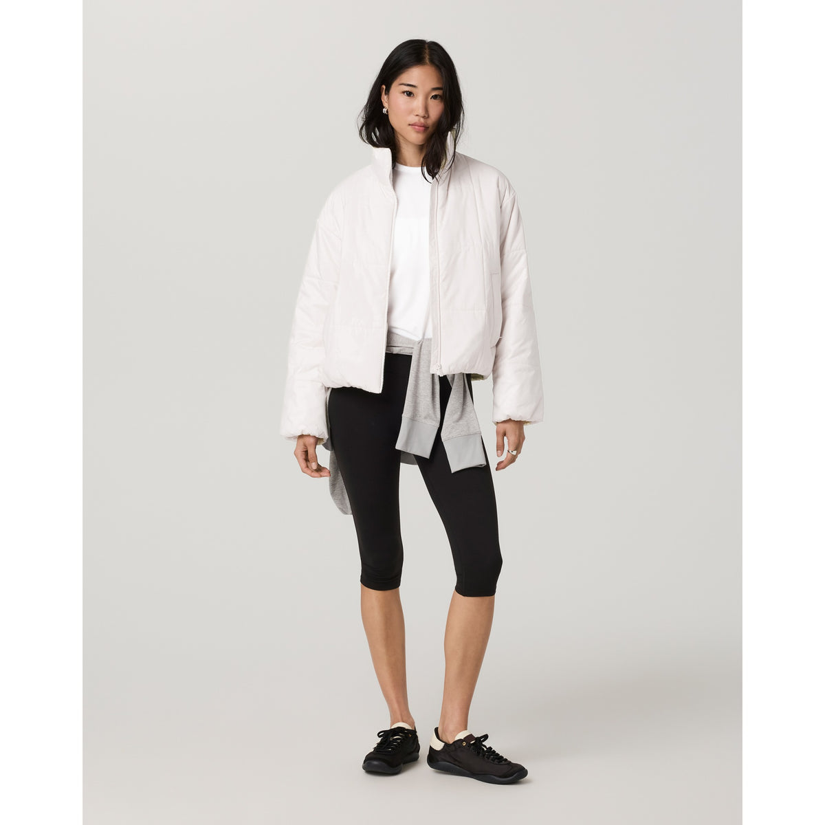 Vuori Womens Canyon Insulated Sporty Jacket - Marshmallow