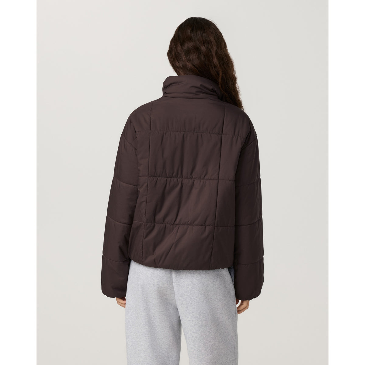 Vuori Womens Canyon Insulated Sporty Jacket - French Roast