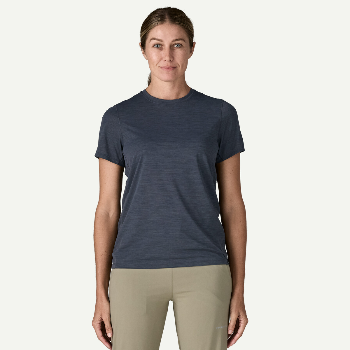 Patagonia Womens Cap Cool Ultra Shirt- Smolder Blue 