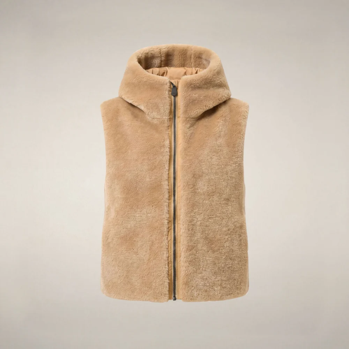 Save The Duck Womens Cassandra Jacket YOGI23- Stone Beige 