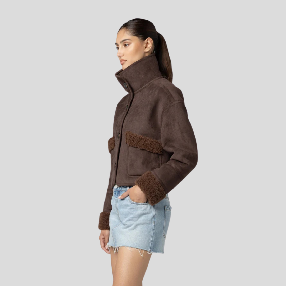 Blank NYC Womens Casual Night Jacket-Casual Night