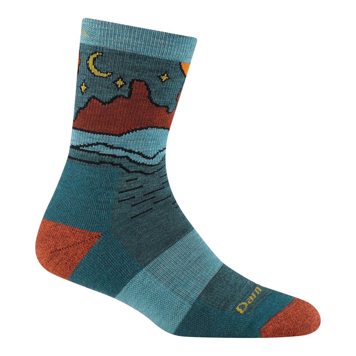 Darn Tough Vermont Womens Celeste Micro Crew Midweight with Cushion