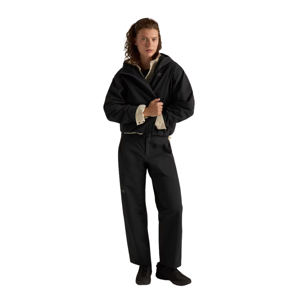 Arcteryx Womens Clarkia AR Insulated Hoody-Black