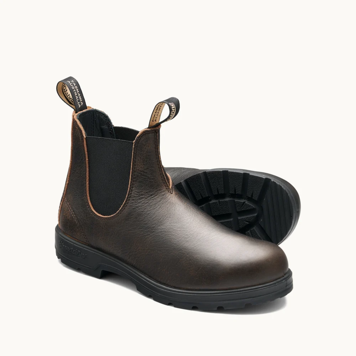 Blundstone Womens Classic Chelsea Boots - Vintage Brown T-Style-Vintage Brown