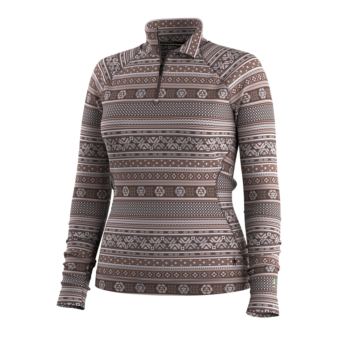 Smartwool Womens Classic Thermal Merino Base Layer 1/4 Zip