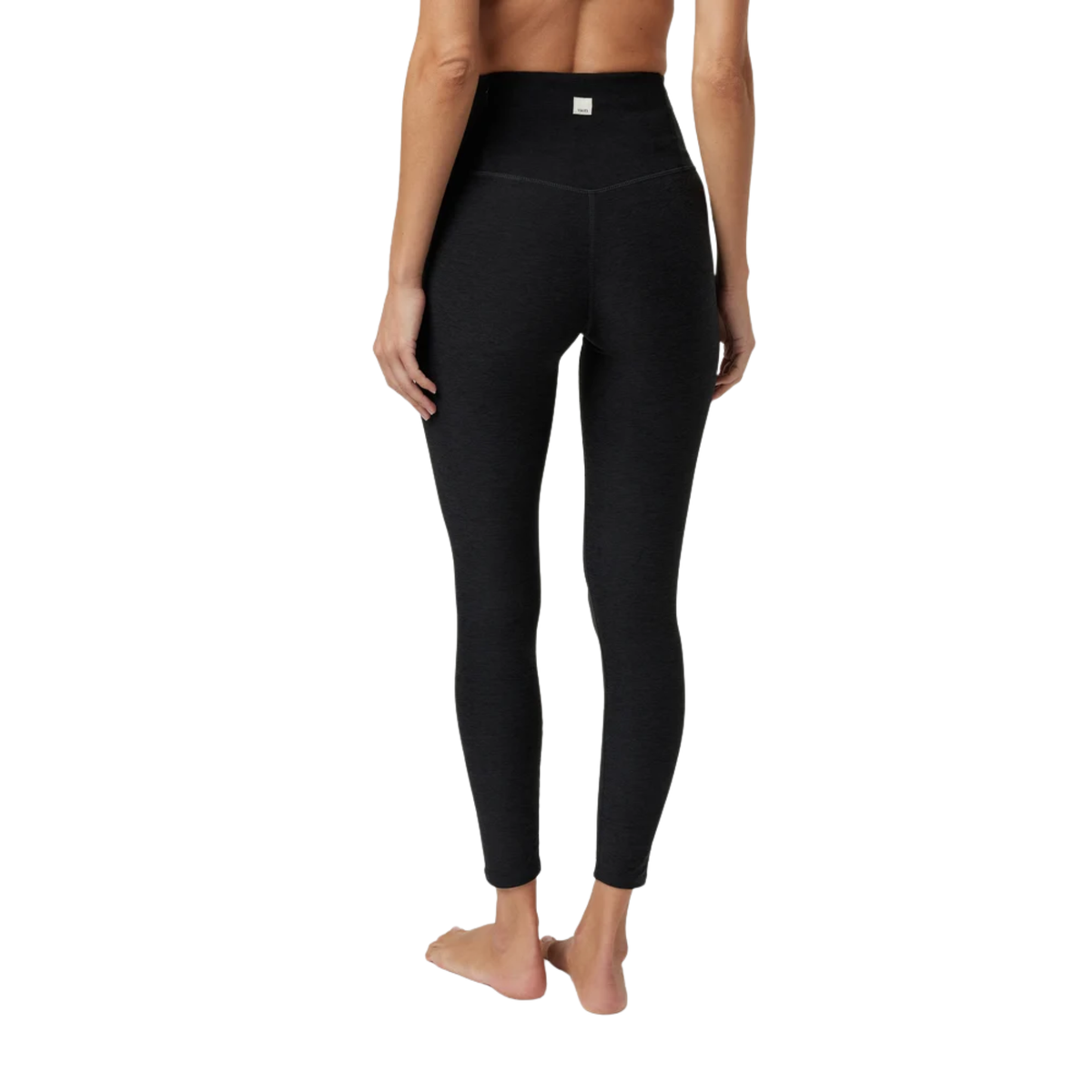 Vuori Womens Clear Elevation Legging-Black Heather 