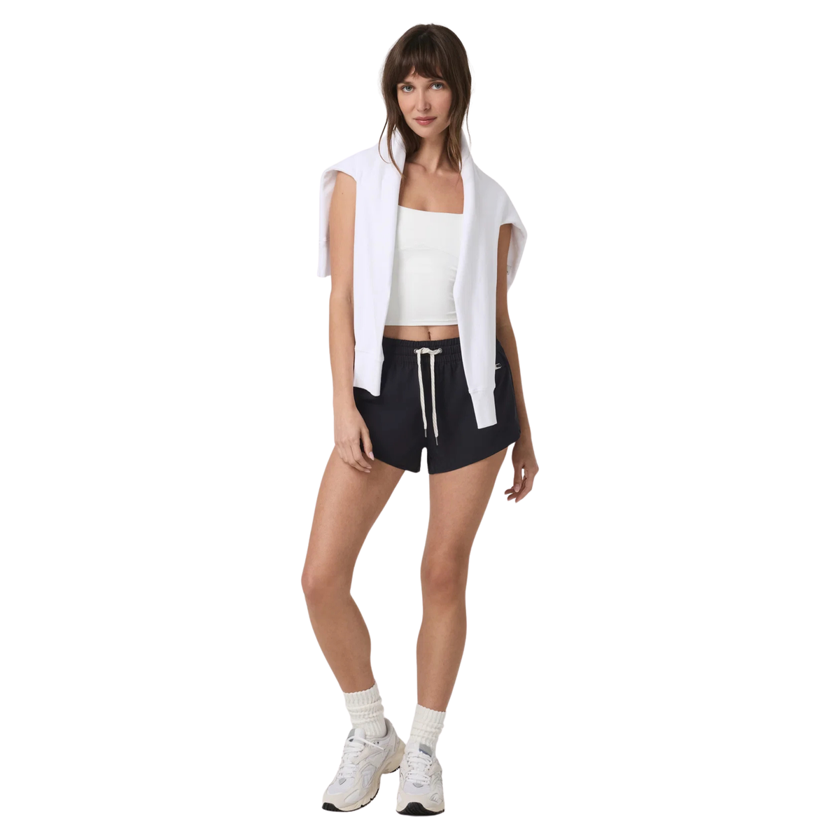Vuori Womens Clementine 2.0 Short_Black