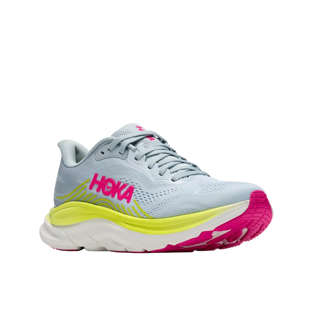 Hoka Womens Clifton 11-Mineral Blue and Overcast