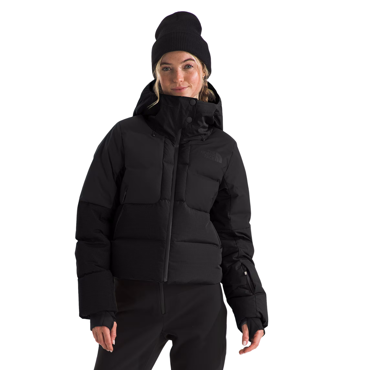 The North Face Womens Cold Spell Cropped Down Jacket-TNF Black