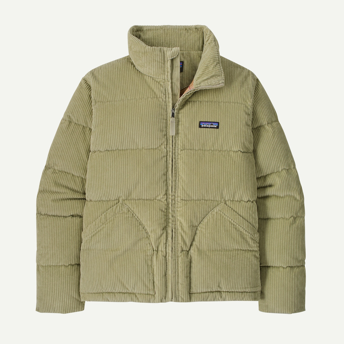 Patagonia Womens Cord Fjord Jacket F25 - Weathered Stone