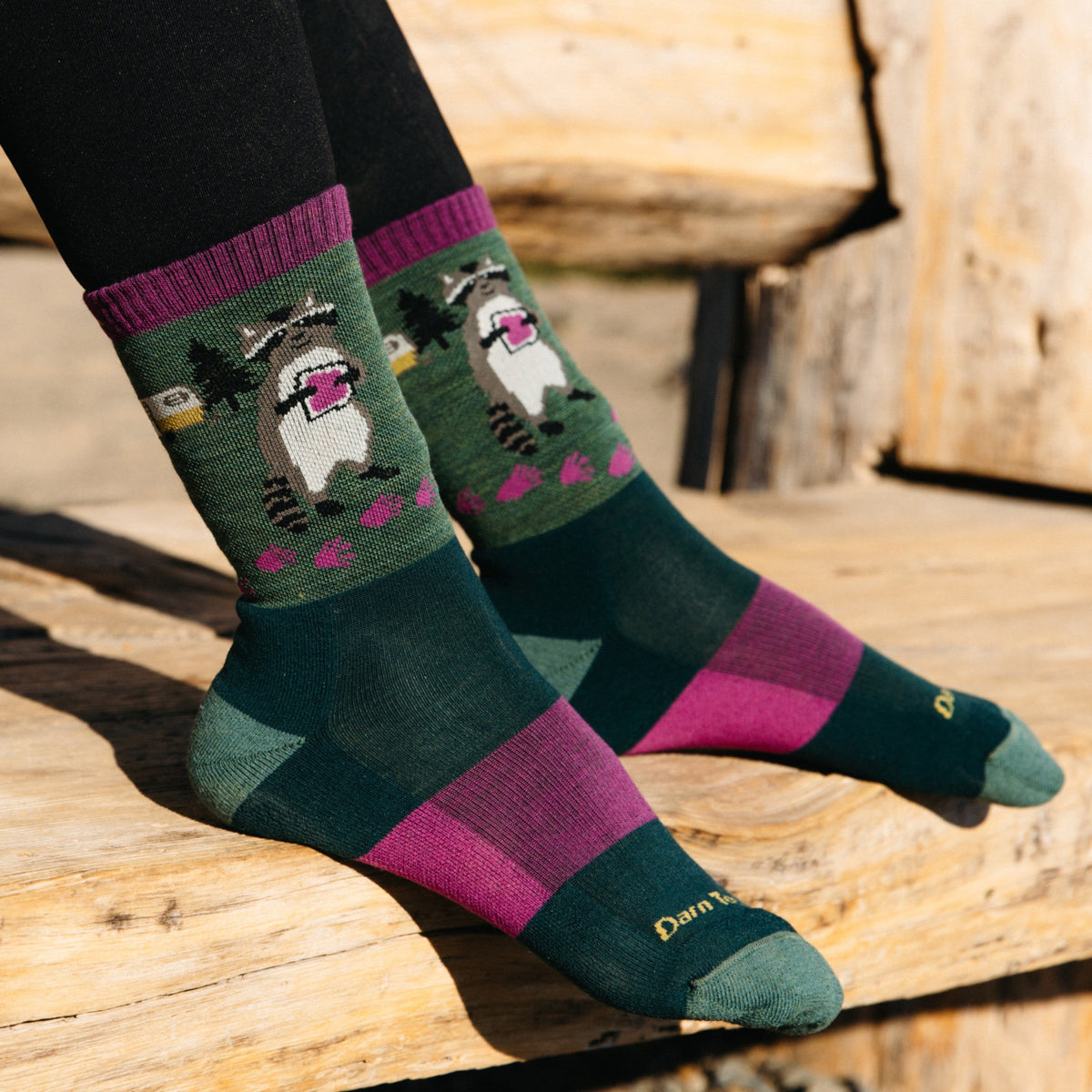 Darn Tough Vermont Womens Critter Club Micro Crew Lightweight With Cushion