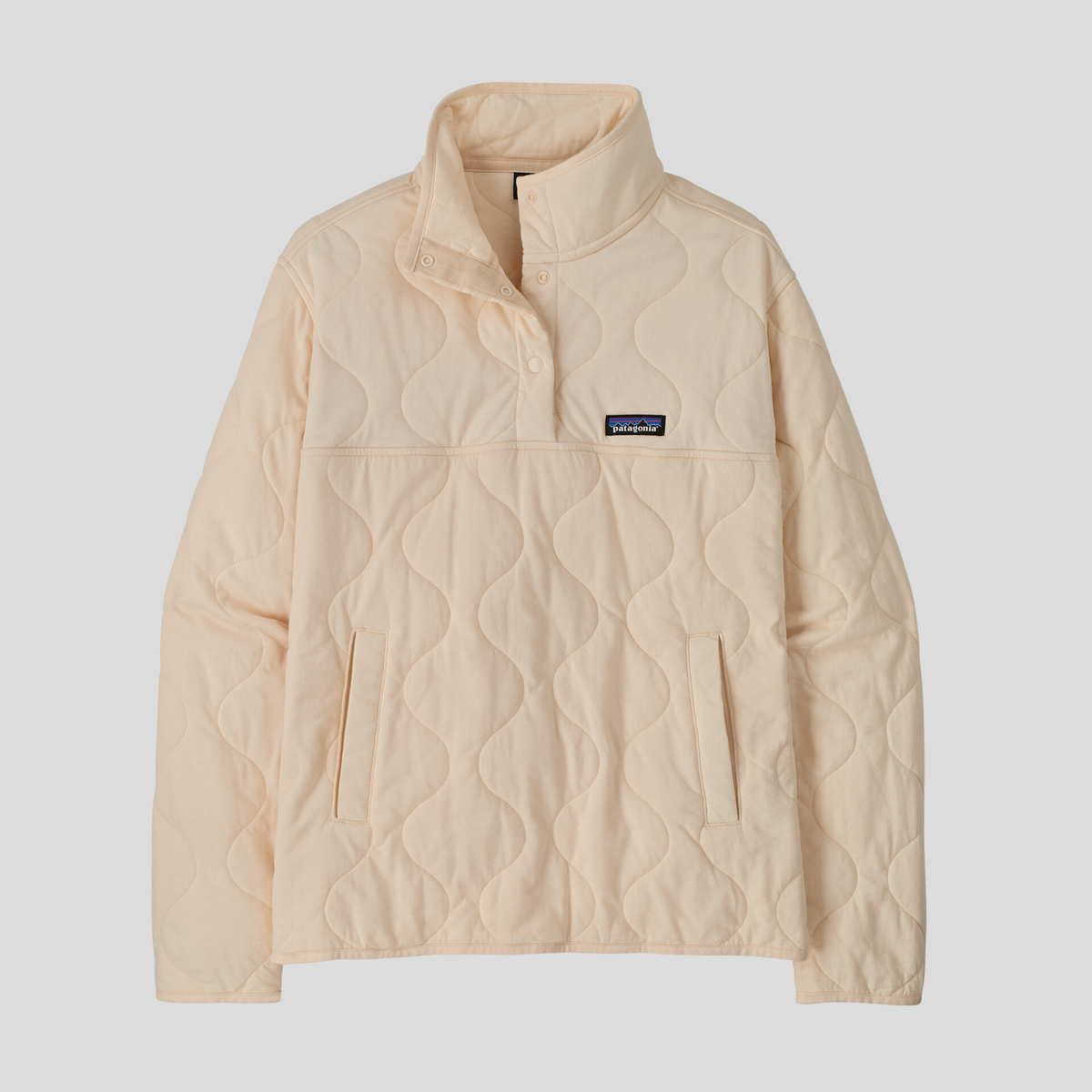 Patagonia Womens Daily Quilted Snap-T P/O F26-Natural