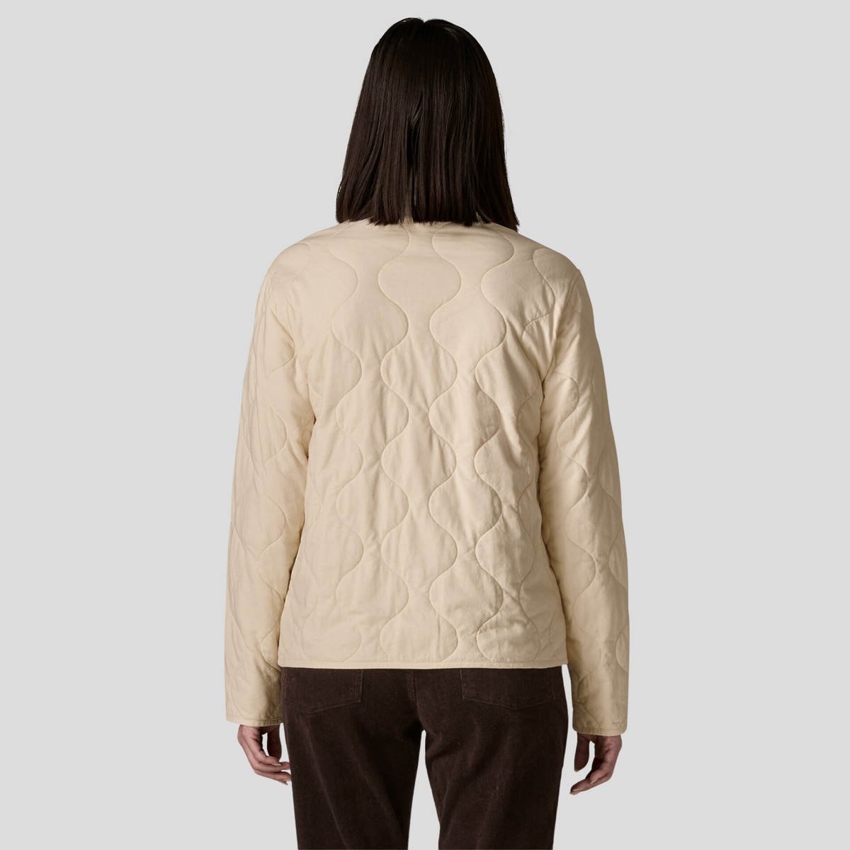 Patagonia Womens Daily Quilted Snap-T P/O F26-Natural