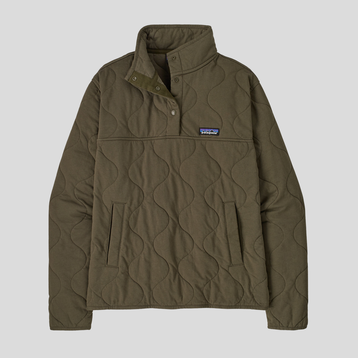 Patagonia Womens Daily Quilted Snap-T P/O F26-Natural