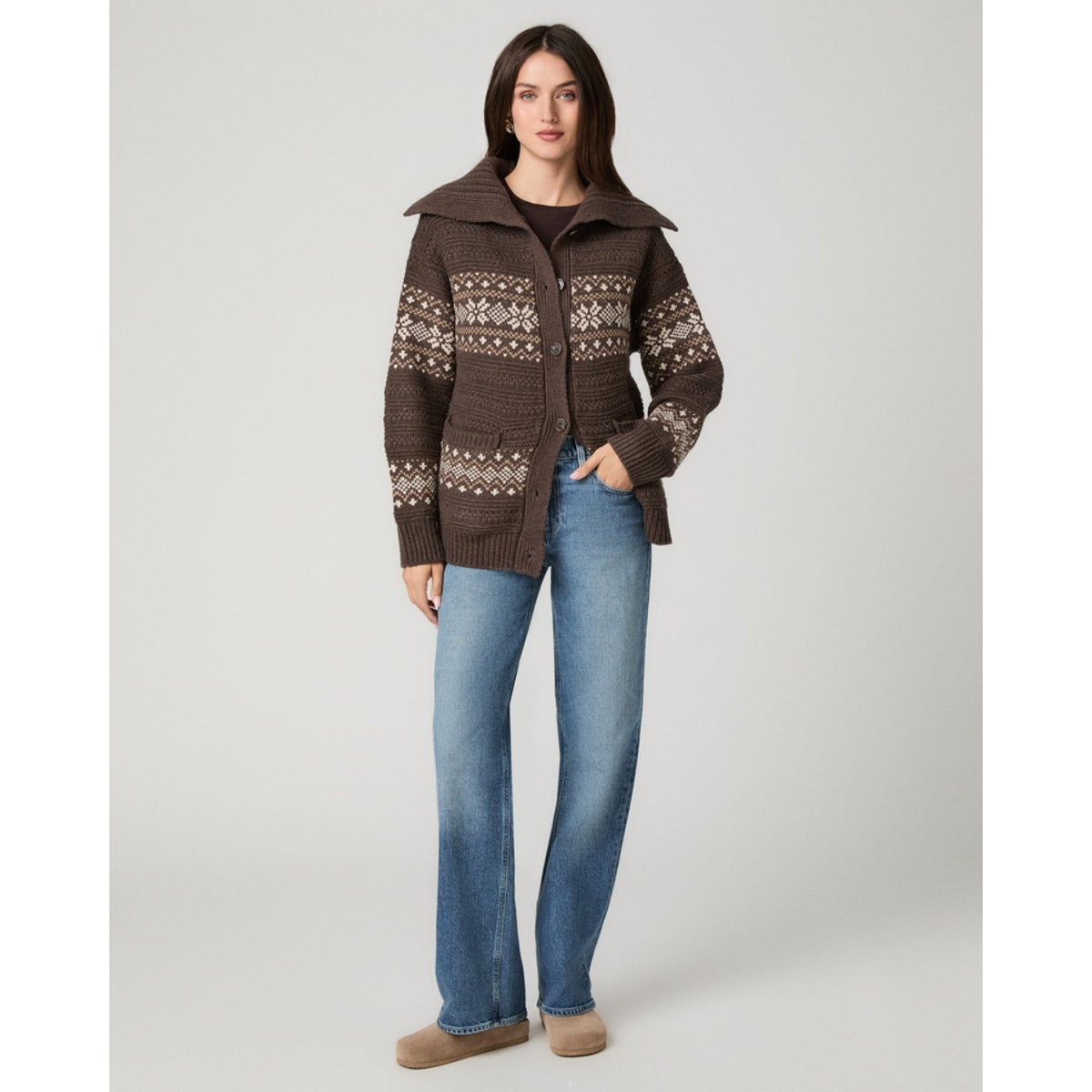 Paige Premium Denim Womens Dana in Thesis - Thesis