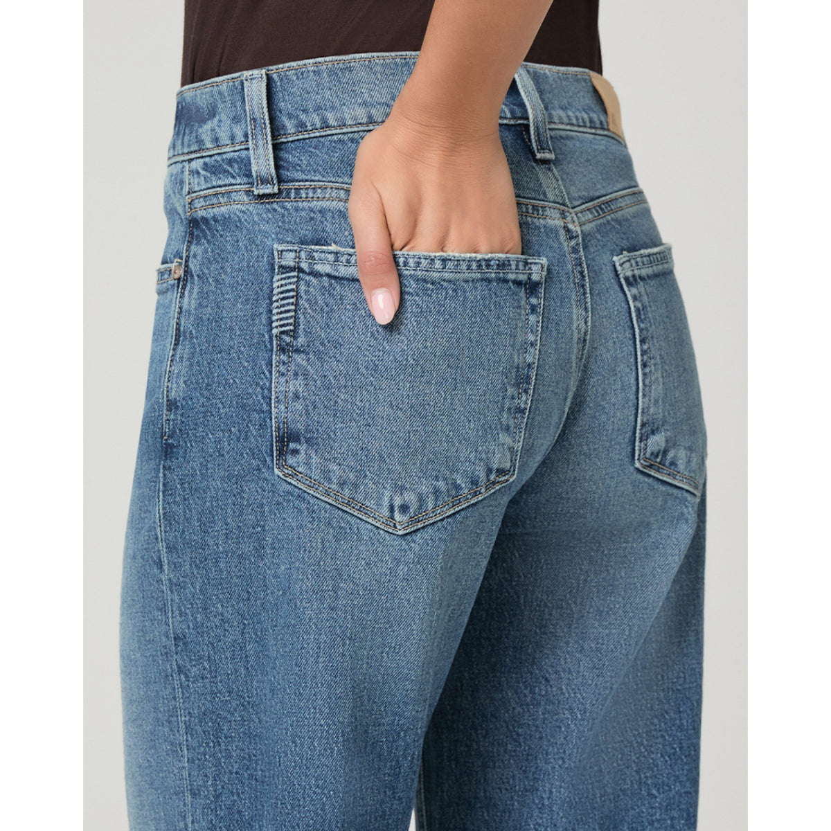 Paige Premium Denim Womens Dana in Thesis - Thesis